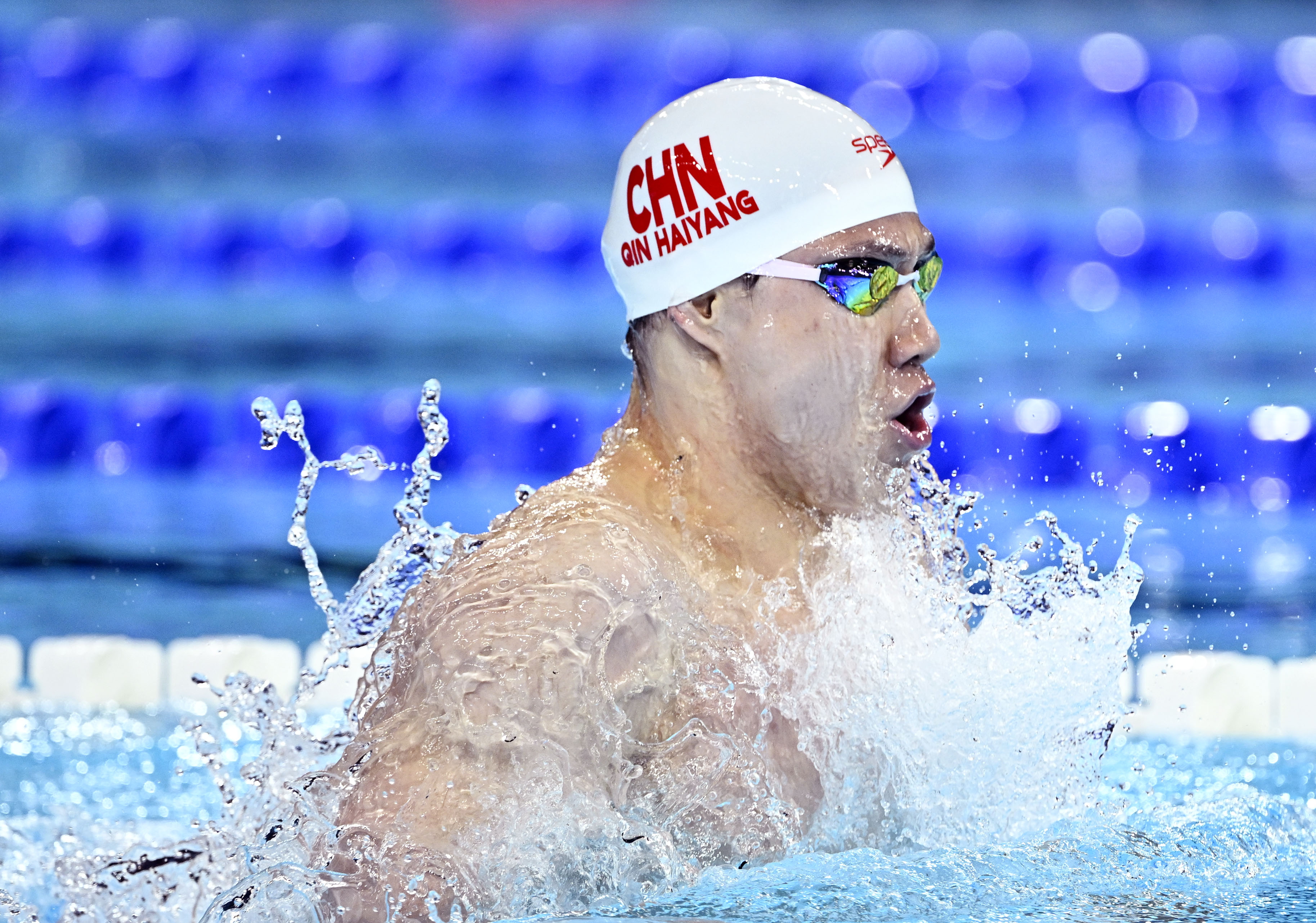 开云体育入口-中国游泳名将再次夺金，创造纪录