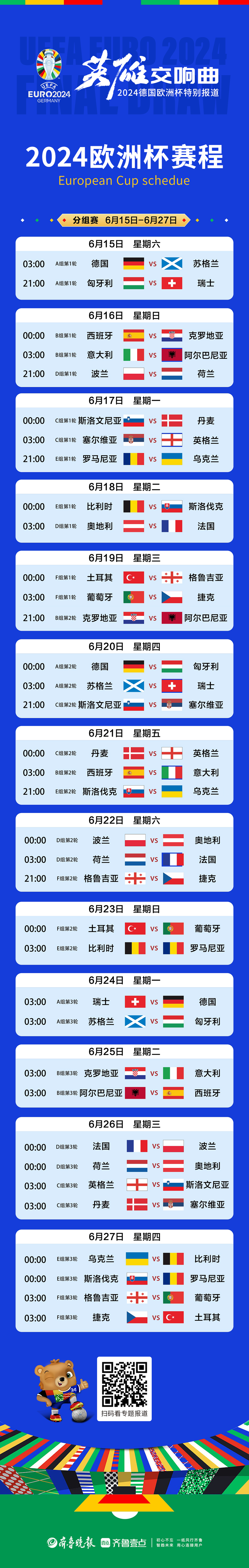 欧洲杯赛程公布,焦点大战一触即发 欧洲杯赛程公布,焦点大战一触即发