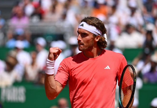 蒙特卡洛大师赛完胜法网,西西帕斯高光表现 蒙特卡洛大师赛完胜法网,西西帕斯高光表现