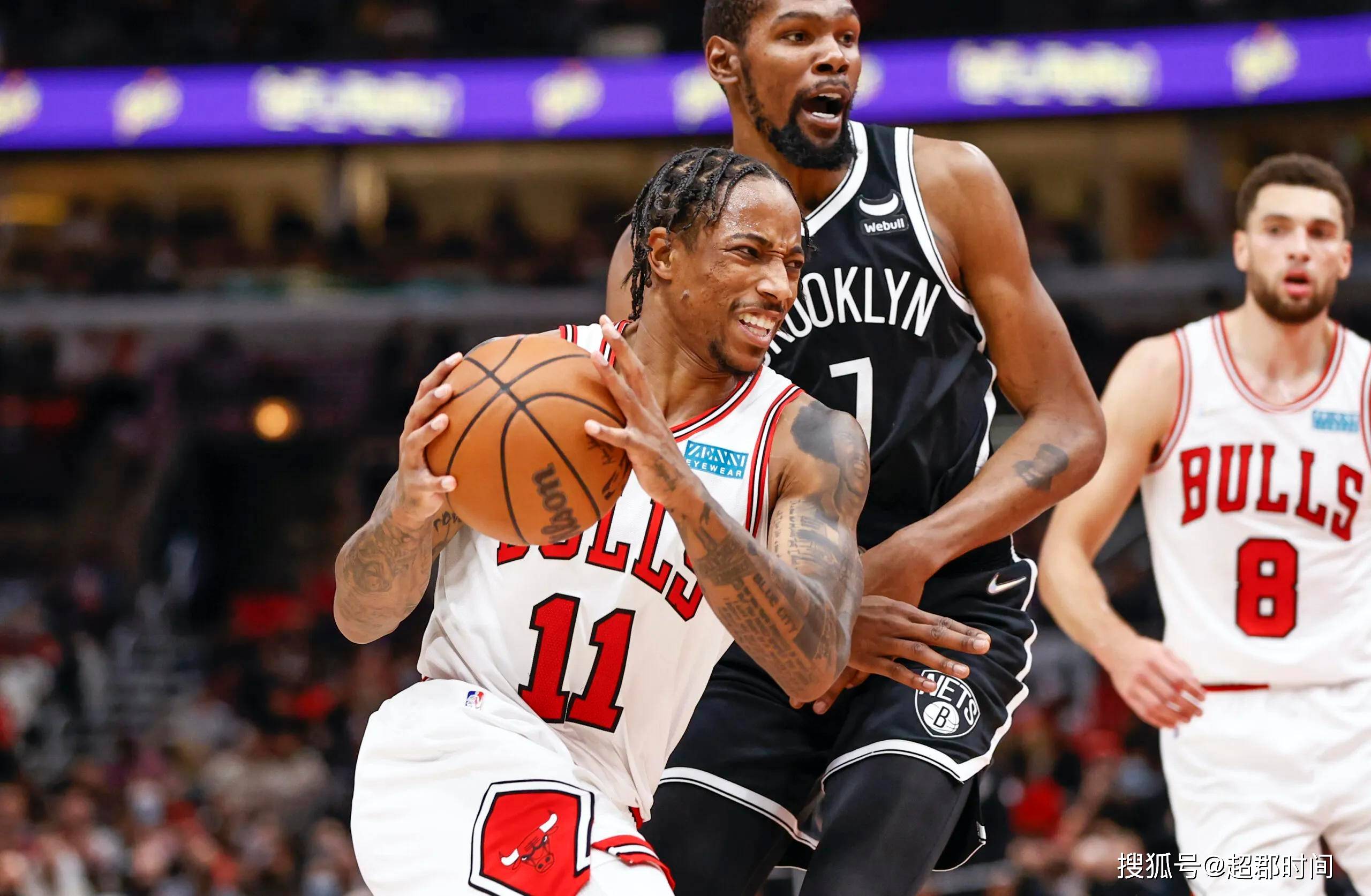 篮网鏖战广州队,德罗赞刷新纪录 篮网鏖战广州队,德罗赞刷新纪录